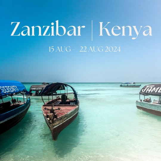 Zanzibar, Kenya: 15 AUG - 22 AUG '24