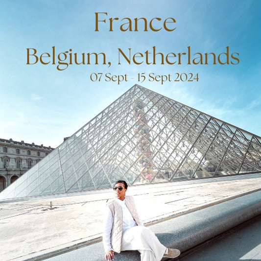 France, Belgium, Netherlands: 07 SEPT - 15 SEPT '24