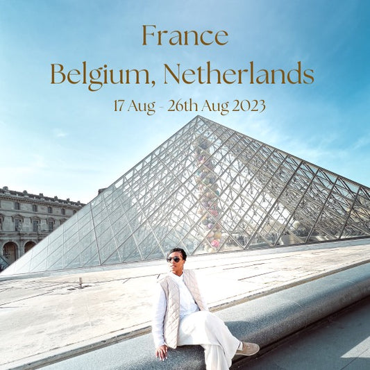 France, Belgium, Netherlands: 17 AUG - 26 AUG '23